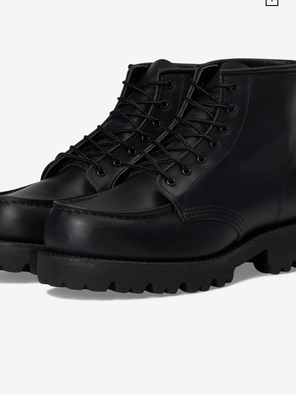 Red wing 6" Porter Moc Lug size 8.5